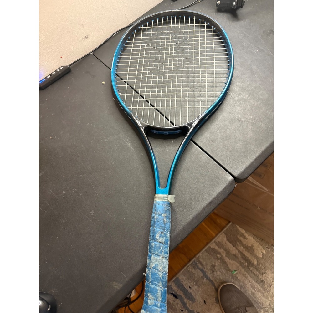 Prince Graphite Pro XB Oversize Tennis Racquet Blue Black 4 3/8 Grip